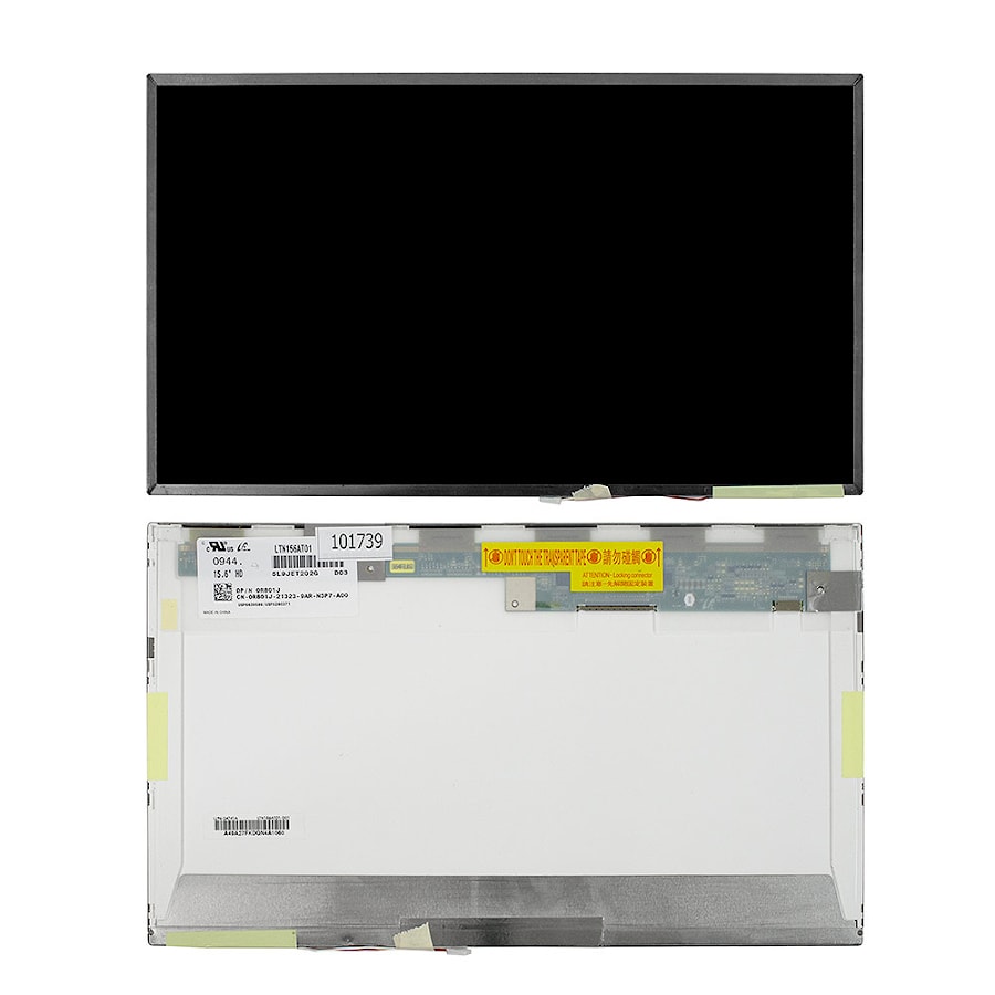 Матрица для ноутбука 15.6" 1366x768 WXGA, 30 pin LVDS, Normal, CCFL, TN, без крепления, глянцевая. PN: LTN156AT01.