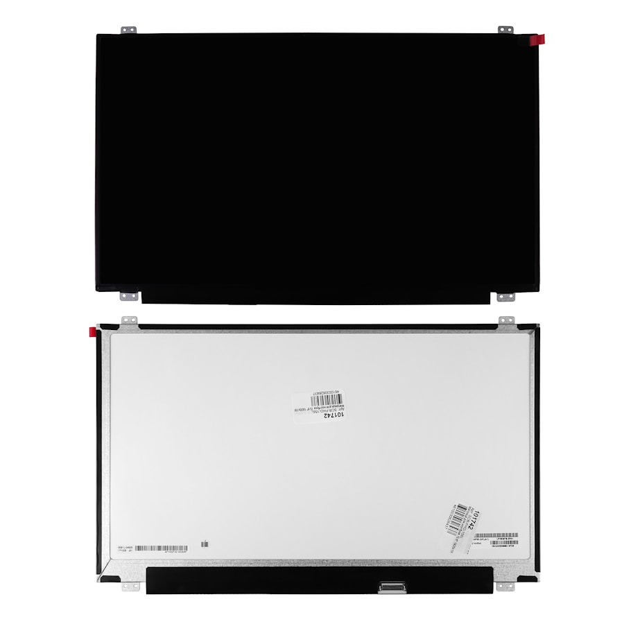 Матрица для ноутбука 15.6" 1920x1080 FHD, 30 pin eDP, Slim, LED, IPS, крепления сверху/снизу (уши), глянцевая. PN: NV156FHM-N42 LP156WFB(SP)(A2).