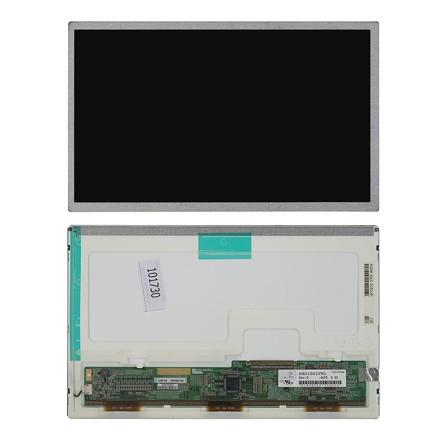 Матрица для ноутбука 10.0" 1024x600 WSVGA, 30 pin LVDS, Normal, LED, TN, без крепления, глянцевая. PN: HSD100IFW1-A00. R1