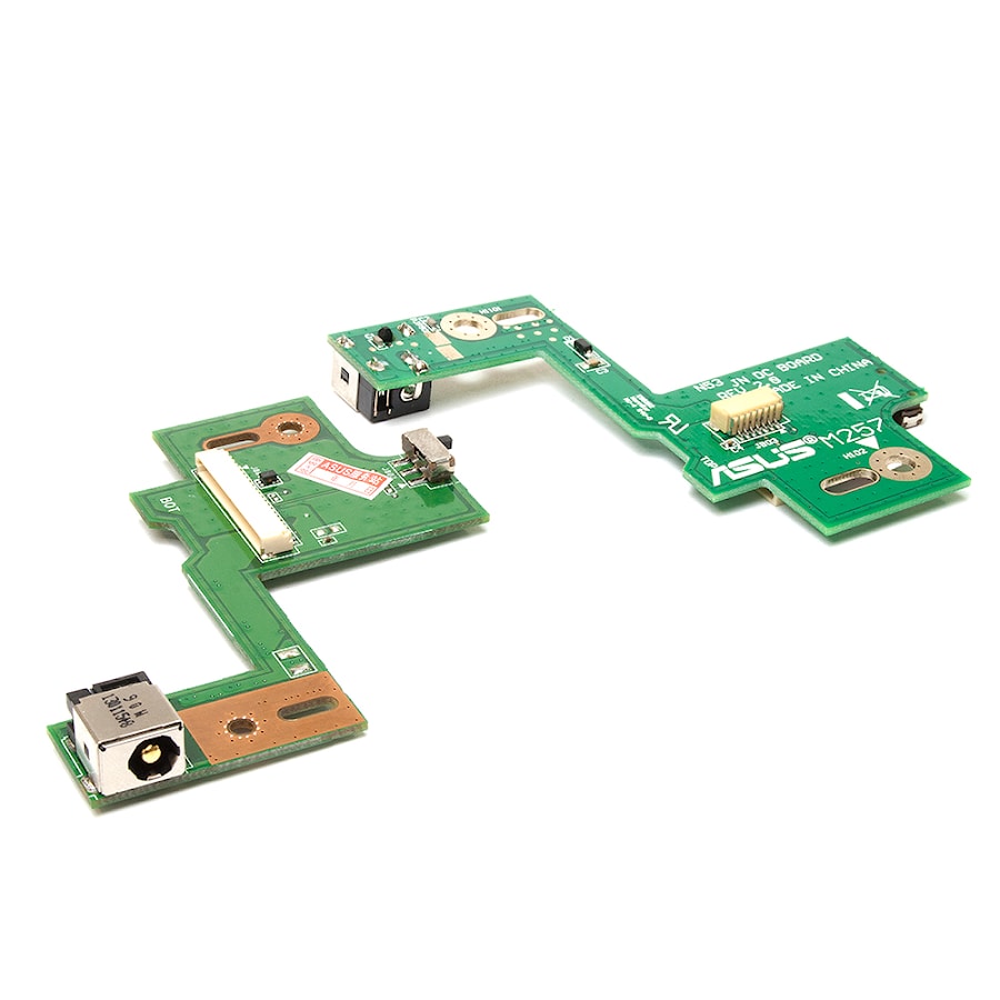 Разъем питания PJ609 для ноутбука Asus N53 Series. 5.5x2.5 mm. На плате M257 Rev 2.0.