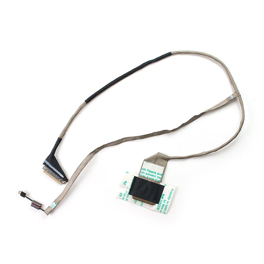 Шлейф матрицы 40 pin для ноутбука Acer Aspire 5551, 5552, 5741 с вебкамерой Series. PN: DC020010L10, 50.R4F02.009