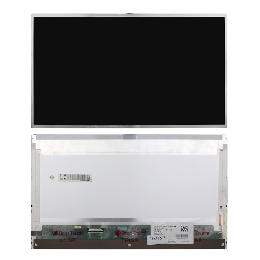 Матрица для ноутбука 15.6" 1920x1080 FHD, 40 pin LVDS, Normal, LED, TN, без крепления, глянцевая. PN: LTN156HT01.