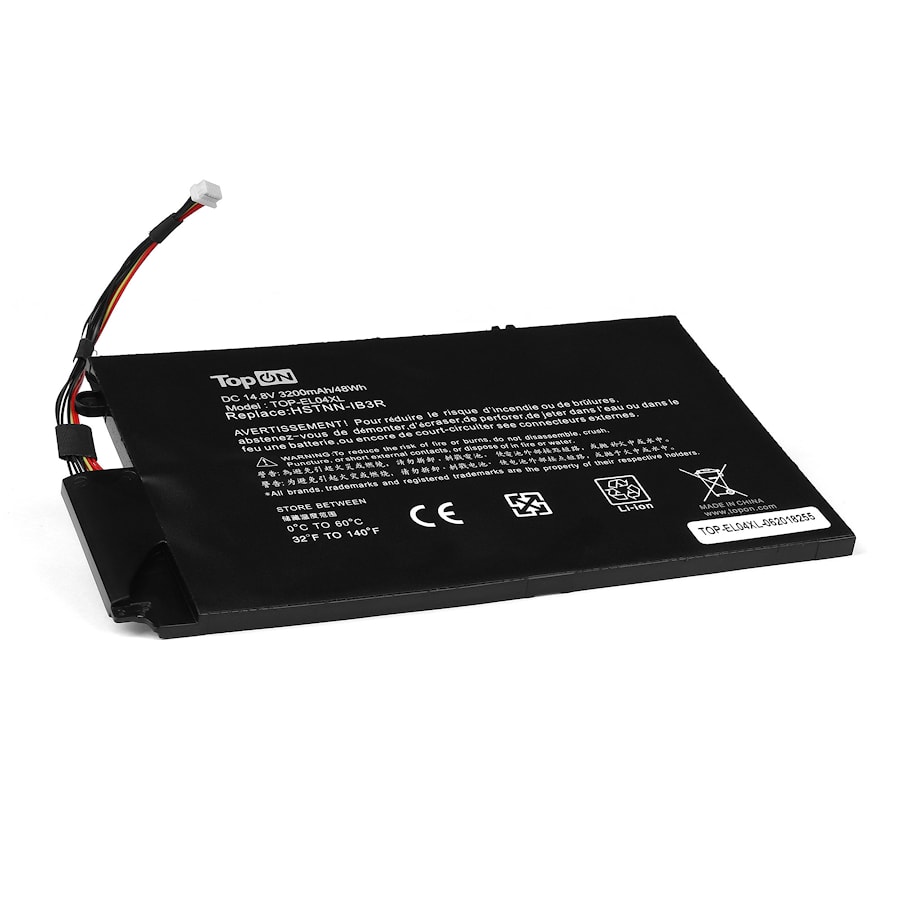 Аккумулятор для ноутбука (батарея) HP TouchSmart 4, Envy 1000, 4-1000 Series. 14.8V 3200mAh 48Wh. PN: HSTNN-UB3R, EL04XL, TPN-C102, 681879-121.