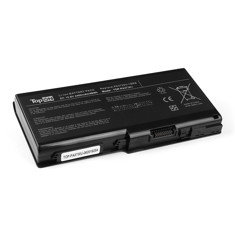 Аккумулятор для ноутбука (батарея) Toshiba Qosmio 90LW, G60, X500, X505, Satellite P500, P505 Series. 10.8V 4400mAh 48Wh. PN: PA3729U-1BRS, PA3730U, P