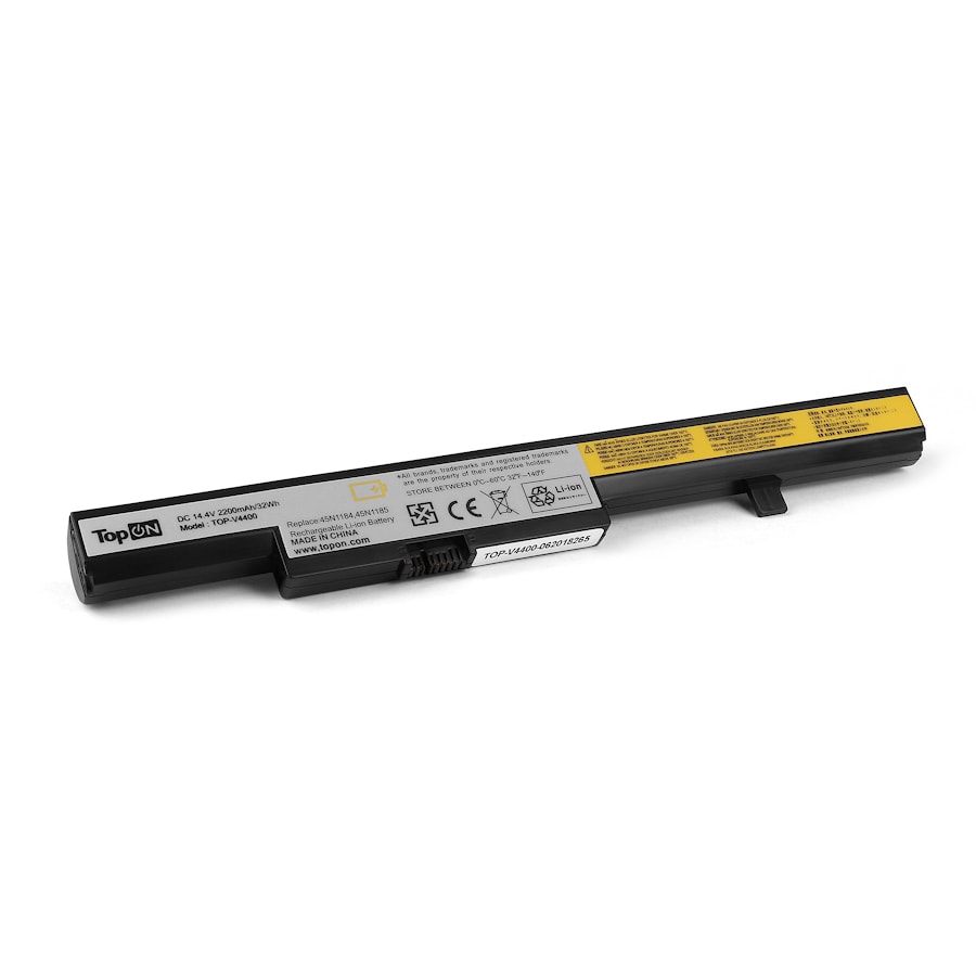 Аккумулятор для ноутбука (батарея) Lenovo IdeaPad B40, B50, M4400, N40, V4400, Eraser N50 Series. 14.4V 2200mAh 32Wh. PN: 45N1184, 5N1185, L12S4E55, L
