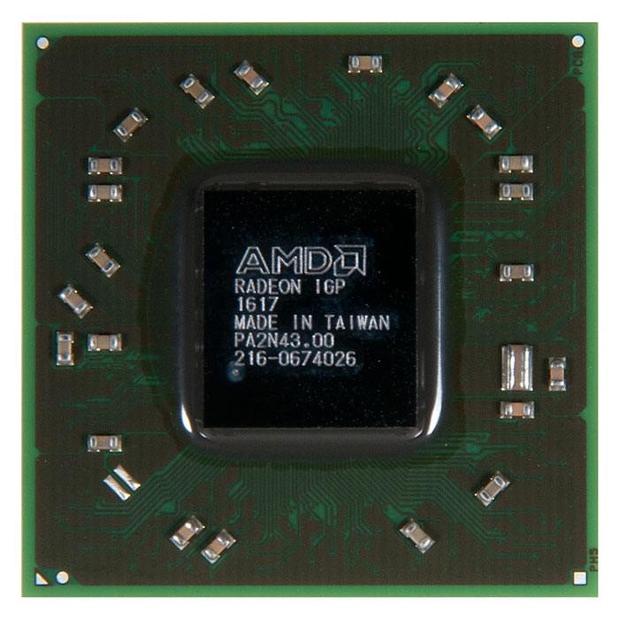 Чип AMD 216-0674026, код данных 16