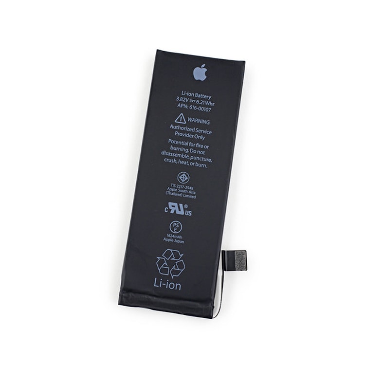 Аккумулятор Apple iPhone SE, 3.82V, 6.21Wh, ORG