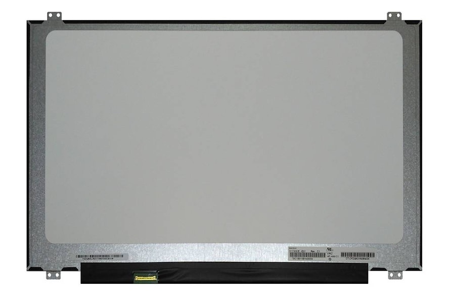 Матрица для ноутбука 17.3" 1600x900 HD+, 30 pin eDP, Slim, LED, TN, крепления сверху/снизу (уши), матовая. PN: NT173WDM-N21.