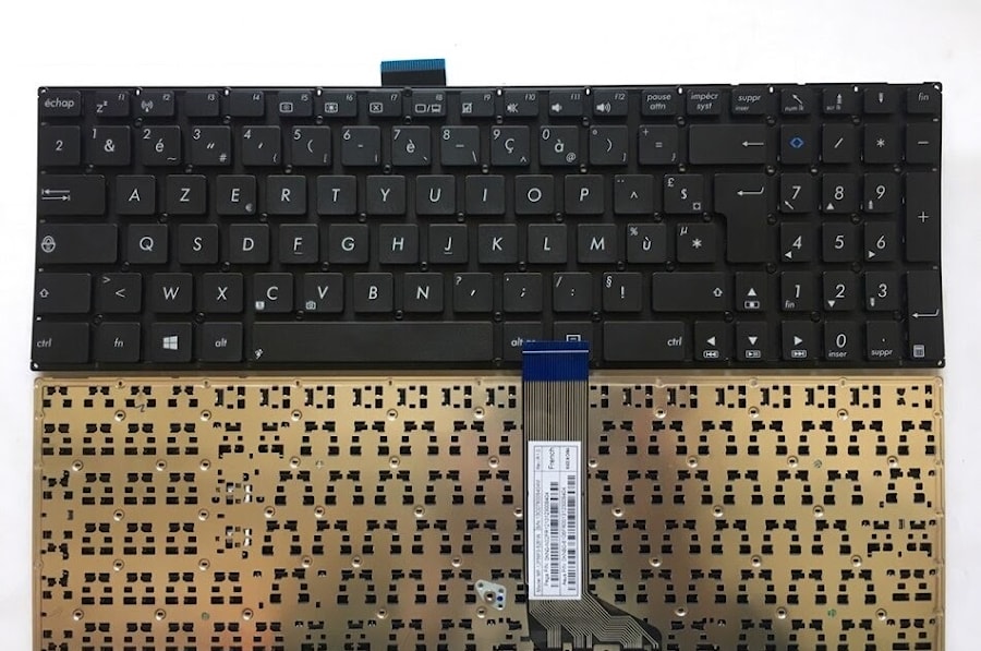 Клавиатура для ноутбука ASUS X502 X502CA X502C X502CB, X552, X552C, X552CL, X552VL, X552E, X552EA, X552EP черная Enter Г-образный