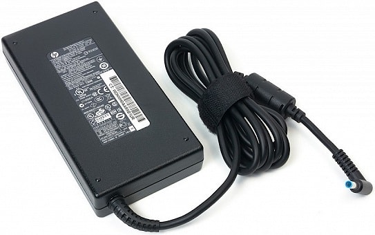 Блок питания (зарядное) HP 4.5x3.0мм c иглой, 120W (19.5V, 6.15A) без сетевого кабеля, ORG (slim type)