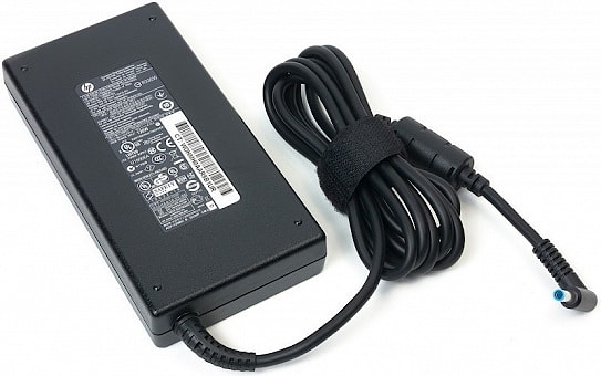 Блок питания (зарядное) HP 4.5x3.0мм c иглой, 120W (19.5V, 6.15A) без сетевого кабеля, ORG (slim type)