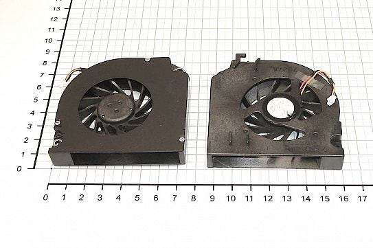 Вентилятор (кулер) для ноутбука Dell Latitude D531, D820, D830, Precision M65, M4300 / Gateway Solo 9100, 3 pins