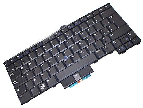 Клавиатура для ноутбука Dell Latitude E4310 черная, с поинтером