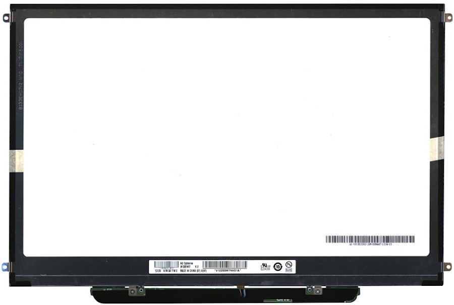 Матрица 13.3", 1280x800, LED, 30 pins, SLIM, уши по бокам, Глянцевая, P/N: LP133WX3 (TL)(A6), LTN133AT12