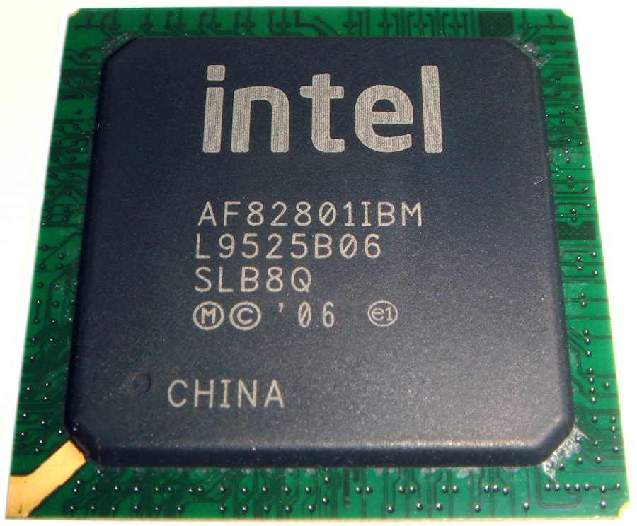 Чип Intel AF82801IBM, код данных 10