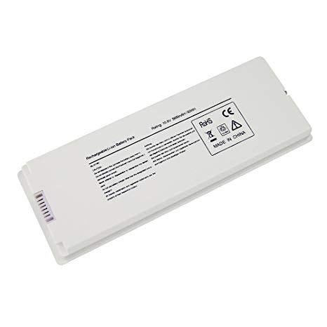 Аккумулятор ноутбука Apple A1185, 55Wh, 10.8V, белый / A1181