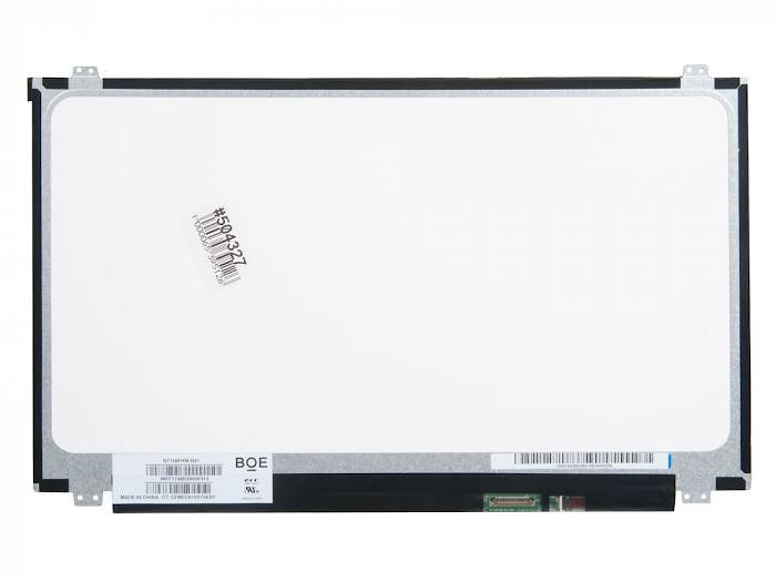 Матрица для ноутбука 15.6", 1920x1080, LED, 30 pins, SLIM, уши вверх/вниз, Матовая, P/N: N156HGE-EAL, NT156FHM-N41