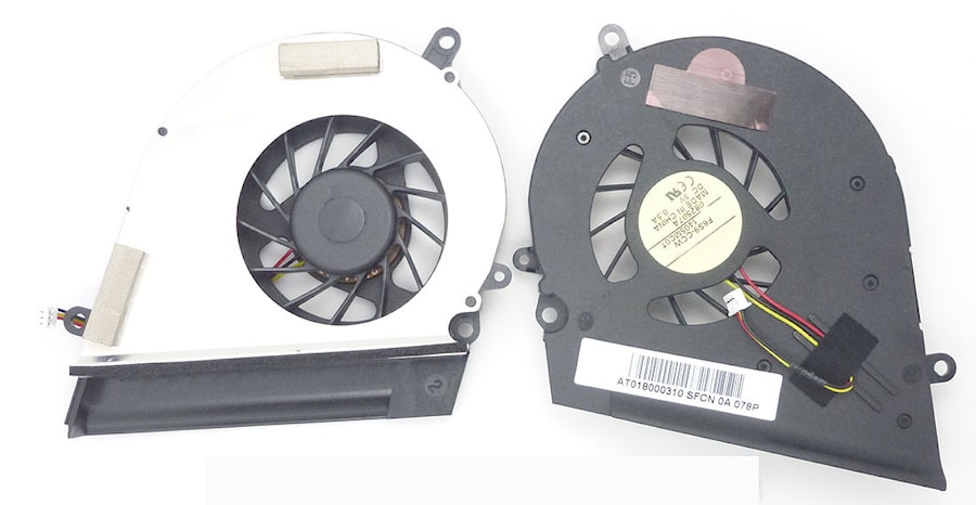 Вентилятор (кулер) для ноутбука Toshiba Satellite A200, A205, A210, A215, L350, L355, L450 Intel