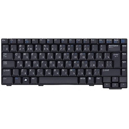 Клавиатура для ноутбука BenQ JoyBook A52E, A52 черная