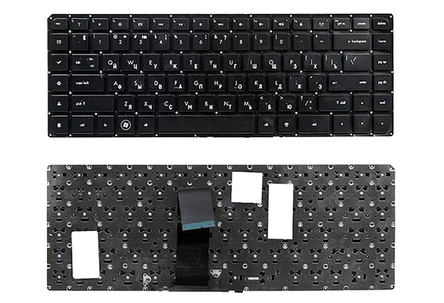 Клавиатура для ноутбука HP ENVY 15, 15-1000 черная, без рамки