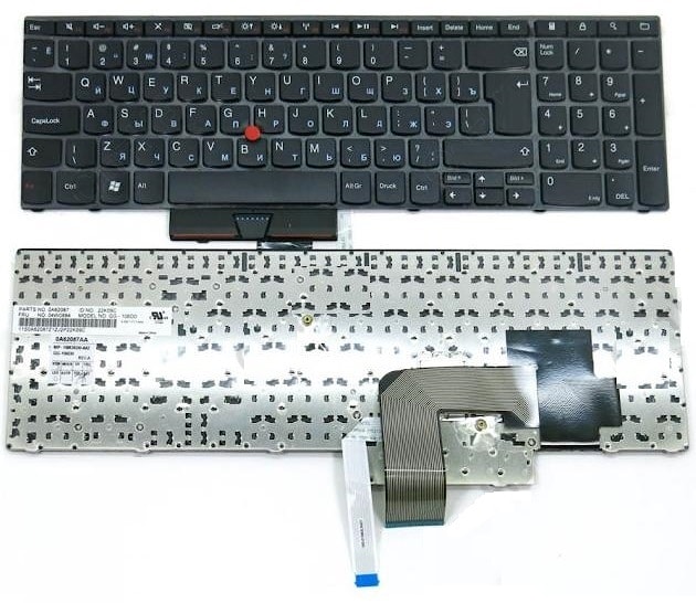 Клавиатура для ноутбука Lenovo IBM ThinkPad Edge E520, E520S, E525 черная, с поинтером