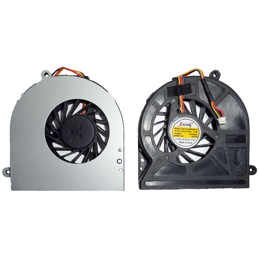 Вентилятор (кулер) для ноутбука Toshiba Satellite C600, C606, C640, L630, L635, (Версия 1 - 4 pins)