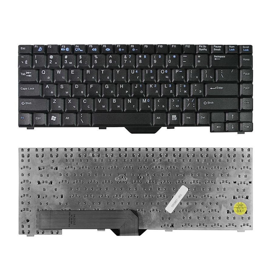 Клавиатура для ноутбука Fujitsu-Siemens A1667 A3667 L6825 D6830 D7830 D6820 черная