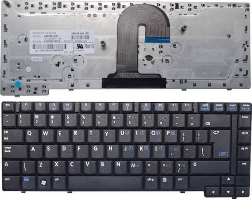 Клавиатура для ноутбука HP Compaq 6710s 6710b 6715b 6715s 6510b 6510s