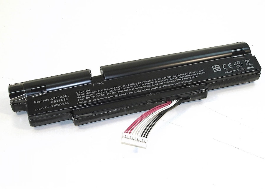 Аккумулятор для Acer Aspire 3830T, 3830TG, 4830T, 4830TG, 5830T, 5830TG, (AS1183E), 66Wh, 6000mAh, 11.1V
