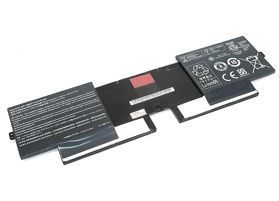 Аккумулятор для Acer Aspire S5, S5-391, (AP12B3F), 2310mAh, 14.8V