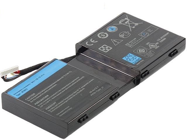 Аккумулятор для Dell Alienware 17, 18, M17X R5, M18X R3, (2F8K3, 0G33TT), 86Wh, 14.8V