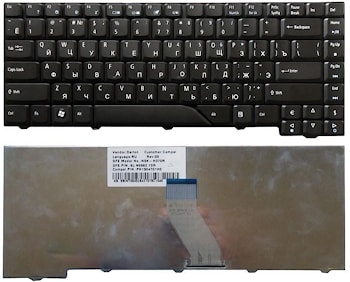 Клавиатура Acer Aspire 4520, 5520, 5930 черная
