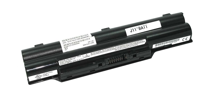 Аккумулятор Fujitsu Lifebook S2210, S6310, S6311, S7110, (FPCBP145), 4400mAh, 10.8V