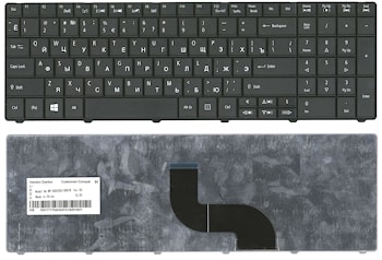 Клавиатура Acer Aspire E1-531, E1-571, TravelMate P253, P453 черная