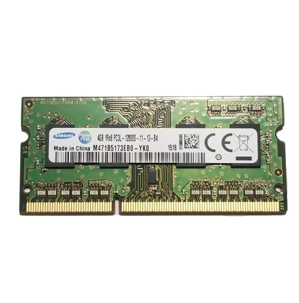 Оперативная память SO-DIMM, DDR3L, 1600 МГц, 12800 МБ/с, 4 Гб, Samsung