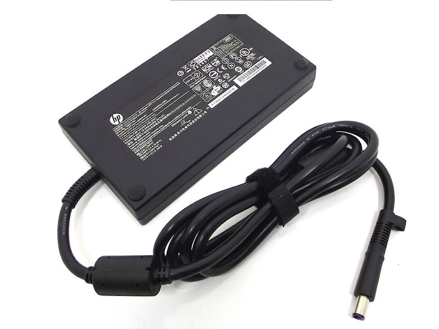 Блок питания (зарядное) HP 7.4x5.0мм, 200W (19.5V, 10.3A), без сетевого кабеля (тип подключения - трапеция), ORG (slim type)