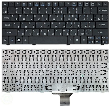 Клавиатура Acer Aspire One 751, 1410, 1810T черная