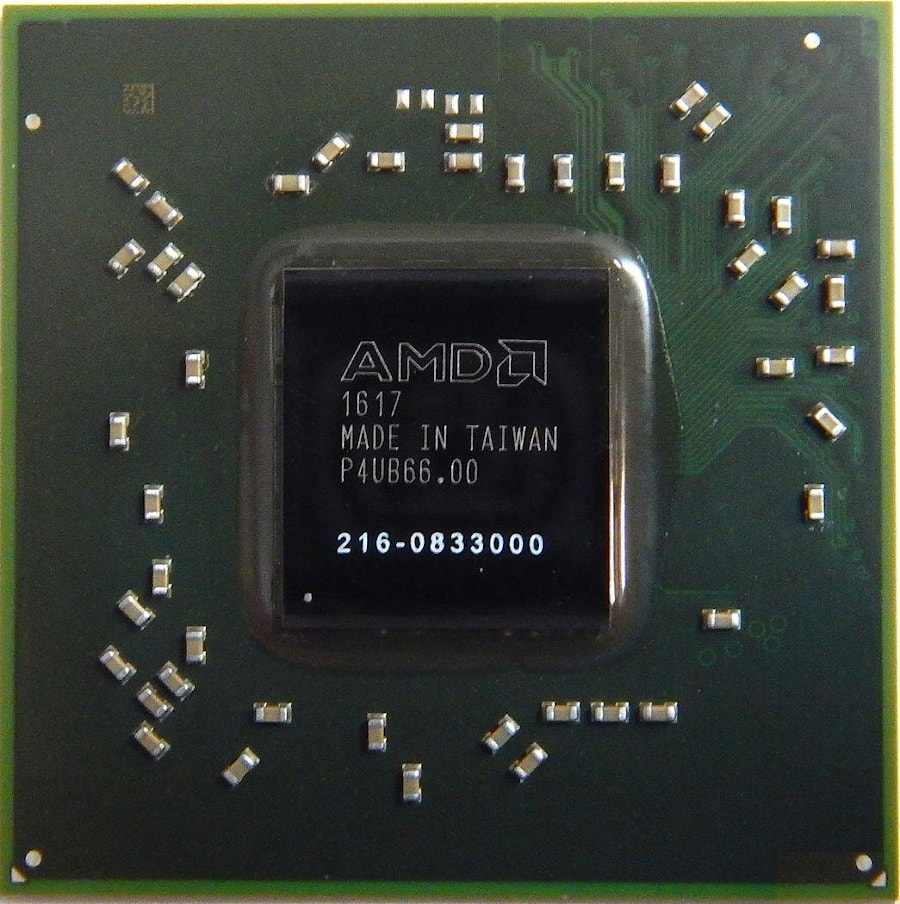 Чип AMD 216-0833000, код данных 16