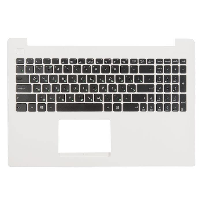 Клавиатура для ноутбука Asus X553 топ-панель белая