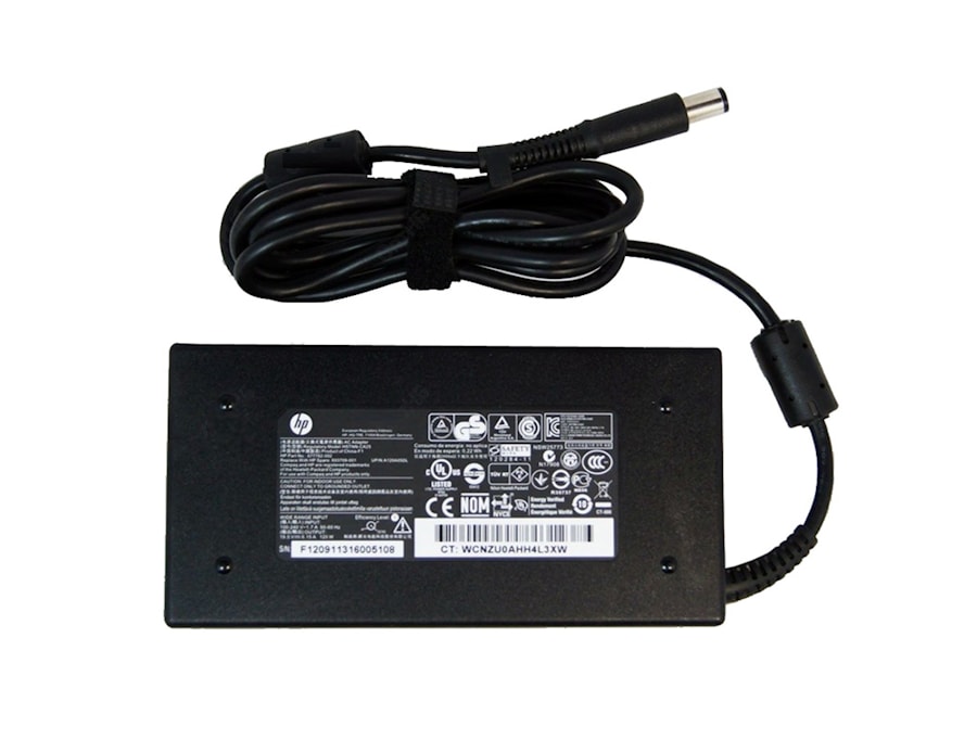 Блок питания (зарядное) HP 7.4x5.0мм, 120W (19.5V, 6.15A) без сетевого кабеля, ORG (slim type)