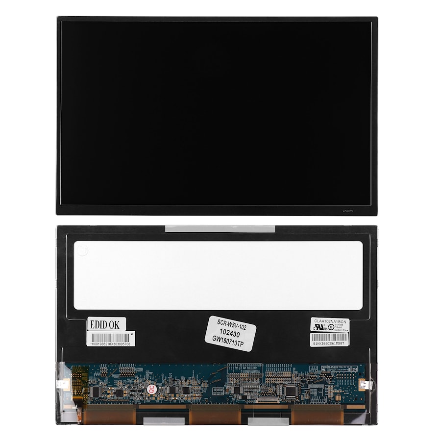Матрица для ноутбука 10.2" 1024х600 WSVGA, 30 pin LVDS, Normal, LED, TN, без крепления, матовая. PN: CLAA102NA1BCN.
