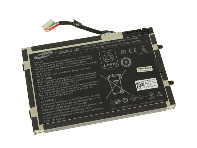 Аккумулятор для Dell Alienware M11X, M13X, (PT6V8), 63Wh, 14.8V