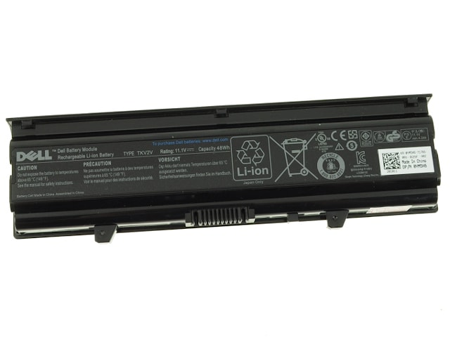 Аккумулятор для Dell Inspiron 14VR, M4010, N4020, N4030, N4030D, 14V, (TKV2V), 58Wh, 5200mAh, 11.1V, OEM