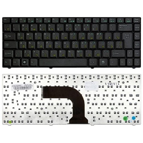 Клавиатура для ноутбука Asus C90, C90P, C90S, Z98, Z37 черная