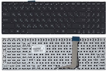 Клавиатура Asus E502, E502S, E502M, E502MA, E502SA черная
