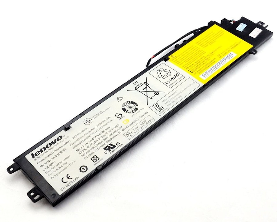 Аккумулятор для Lenovo IdeaPad S41-70, Y40-70, Y40-80, (L13M4P01), 48Wh, 6600mAh, 7.4V