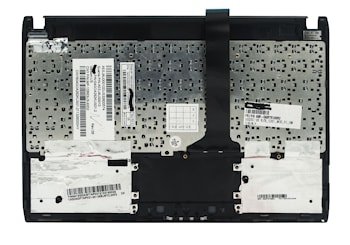 Клавиатура Asus Eee PC 1025, 1025C, 1025CE, 1060 черная, с верхней панелью