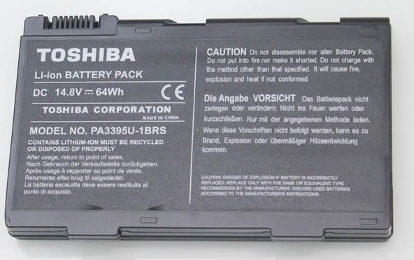 Аккумулятор Toshiba Satellite M30X, M35X, M40X, Satellite Pro M40X (PA3395U-1BRS), 4400mAh, 14.4V