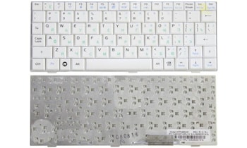 Клавиатура Asus Eee PC 700, 701, 900, 901 белая
