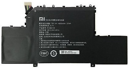 Аккумулятор для Xiaomi Air 12.5, (R10B01W), 37Wh, 4866mAh, 7.6V